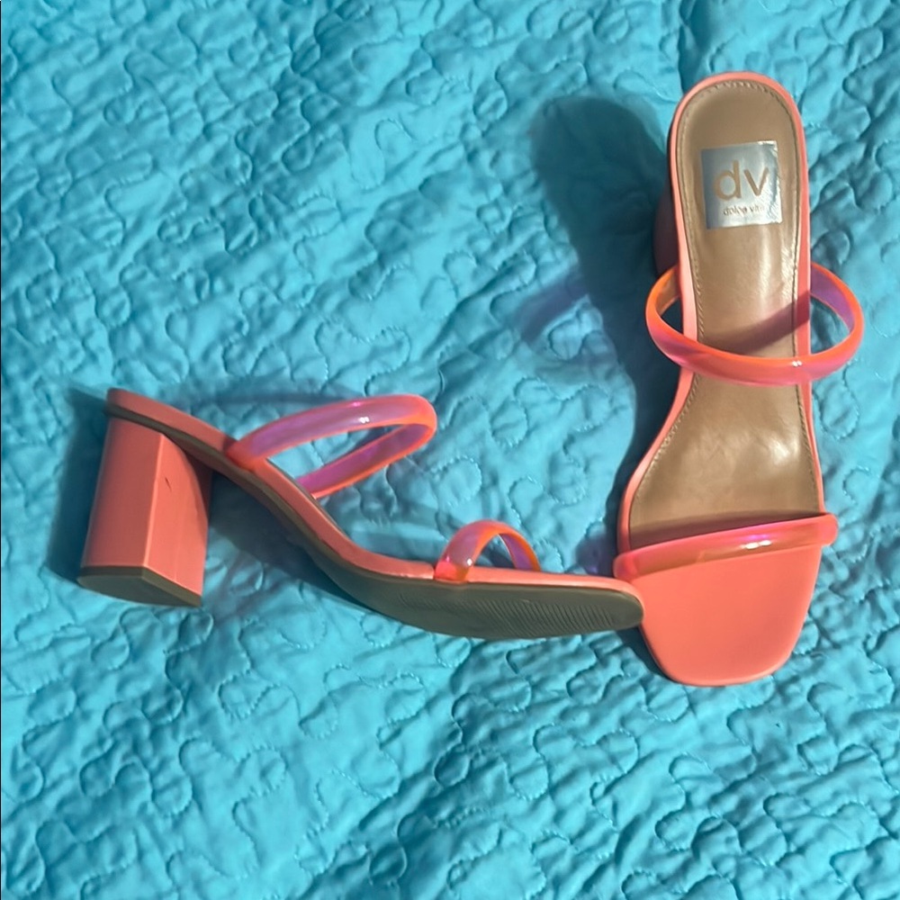 Dolce Vita mandarin Strappy Block Heel Sandals